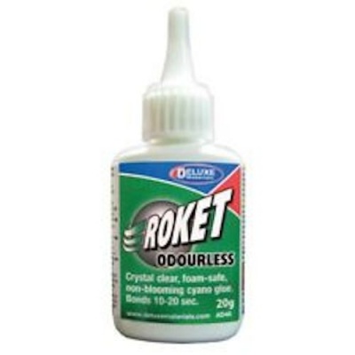 Deluxe Materials AD46 Roket Odourless Cyano Glue 20g